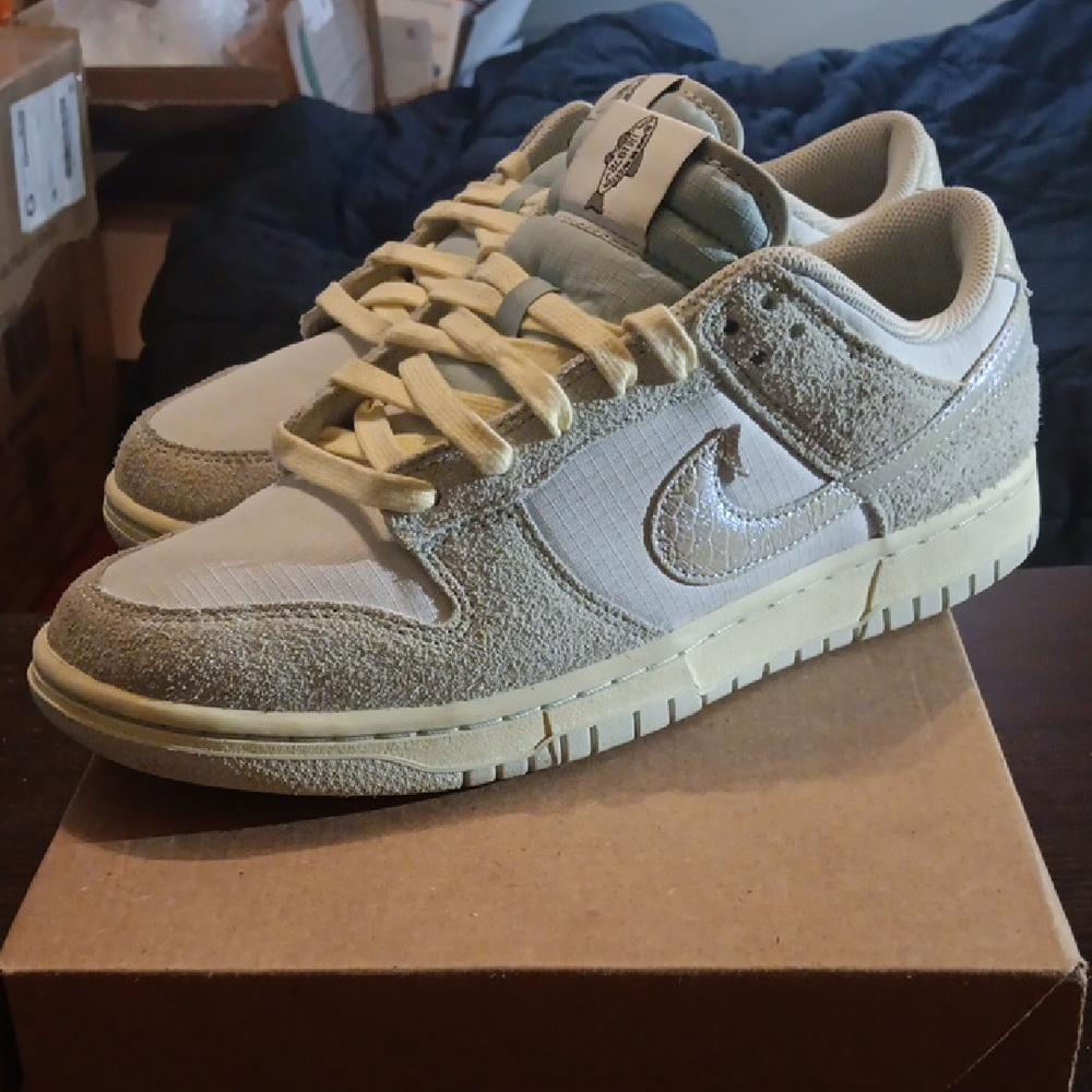 Nike Dunk Low SE "Gone Fishing Chinook Salmon" Mens 9.5 Womens 11 EUC - Picture 2 of 9